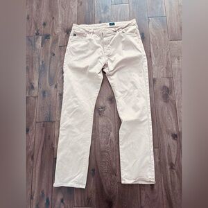 AG Adriano Goldschmied Light Khaki Chinos